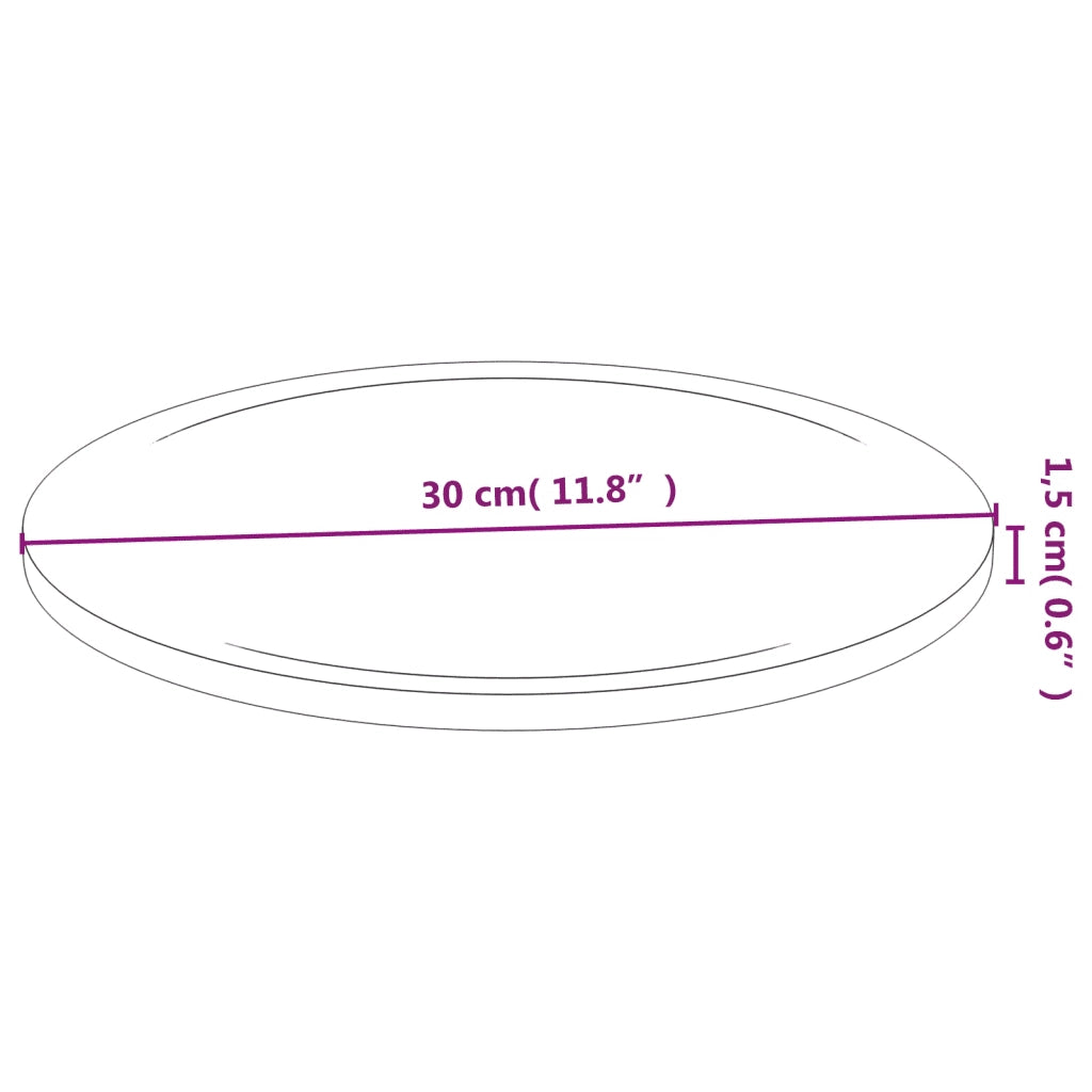 Taglieri 6 pz ?30x1,5 cm in Bamb¨´ CFW9172414