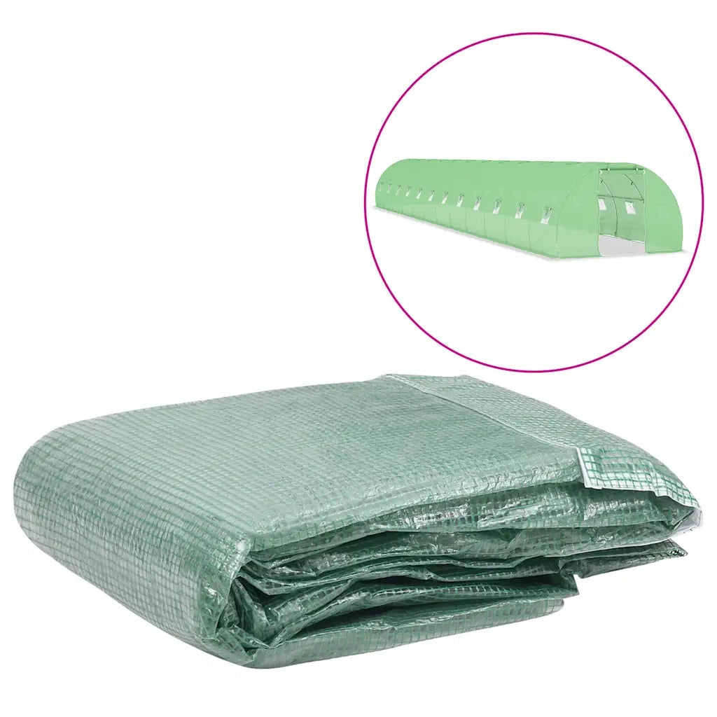 Telo di Ricambio per Serra (54 mÂ²) 300x1800x200 cm Verde cod mxl 64477
