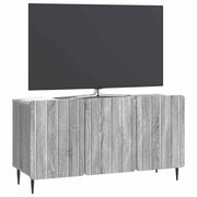 Mobile TV | Armadietto TV | Mobile Porta TV Grigio Sonoma 99 x 34,5 x 52 cm Legno ingegnerizzato