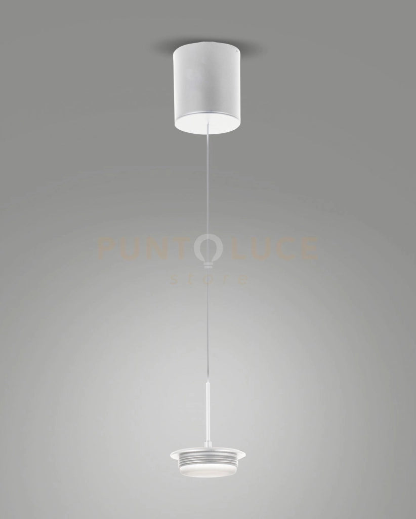 3805-40-102 MONTATURA SALI SCENDI BIANCA COMPLETA A LED CCT 2700K - 3000K - 4000K- 14W - 1510 lm 1 LUCE DIMMERABILE