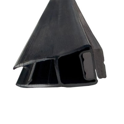 Guarnizione magnetica nero opaco 200 cm per nicchia doccia 5-6 mm