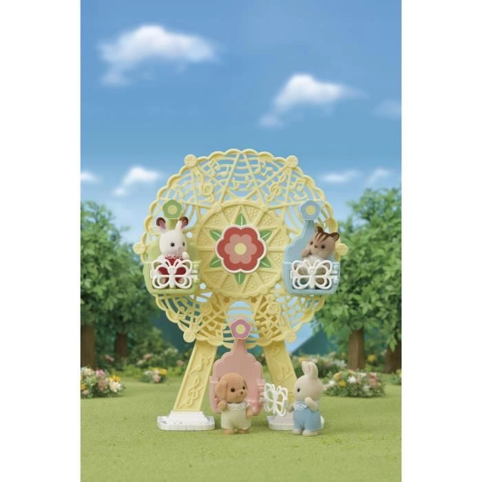 LA RUOTA GRANDE E BAMBINO BARBONCINO