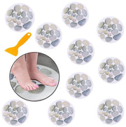 Decalcomanie per doccia 10 pezzi a forma rotonda, decalcomanie autoadesive per doccia a forma rotonda, decalcomanie antiscivolo per doccia, decalcomanie premium antiscivolo per vasca, doccia, piscina, barca e scale
