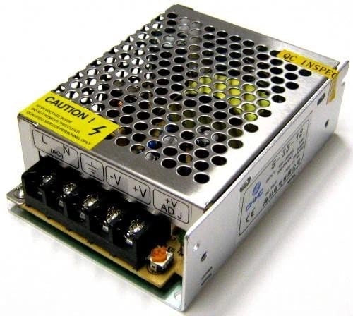 Ac 220v Dc 12v Alimentatore 2,5A 30W Stabilizzato Switching Trimmer - Tech-It