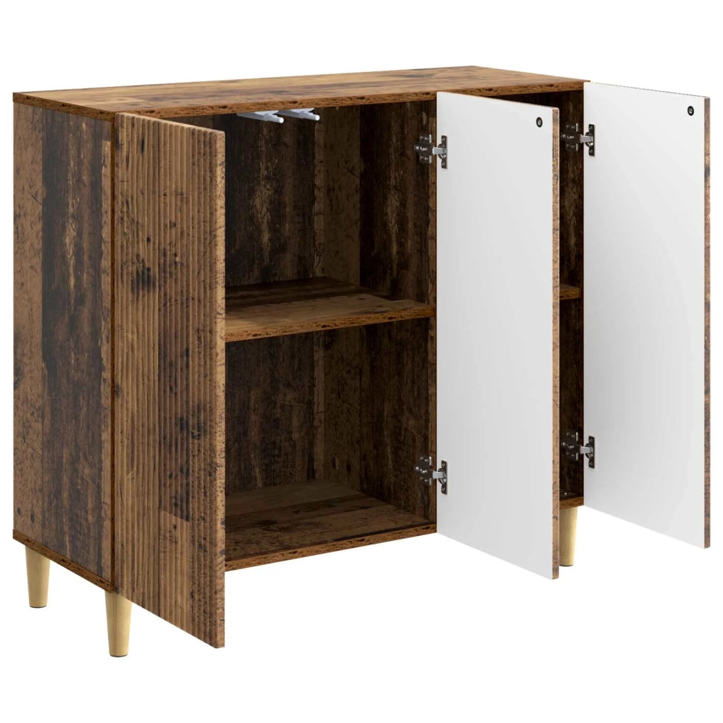 Credenza Legno antico 89 x 34,5 x 80 cm Legno ingegnerizzato