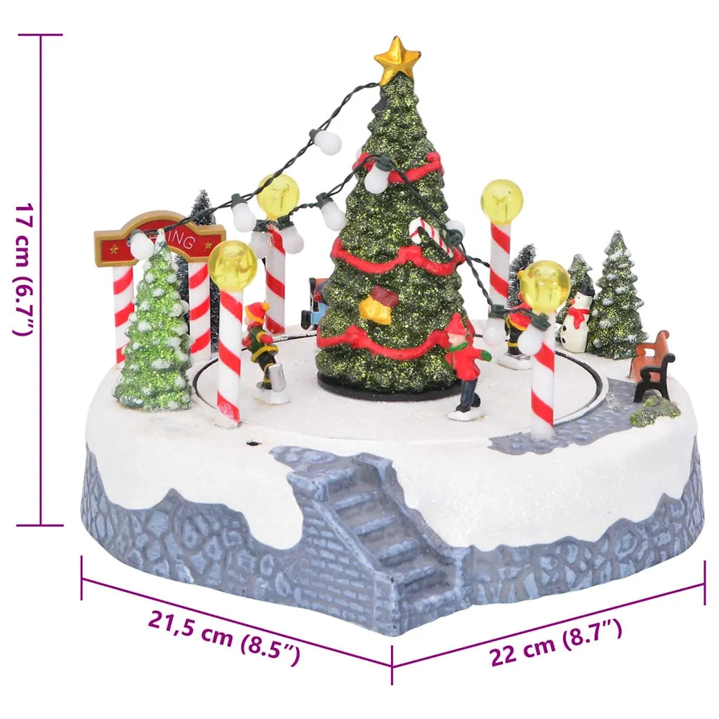 Decorazione del Villaggio Natalizio Multicolore Plastica 4017042