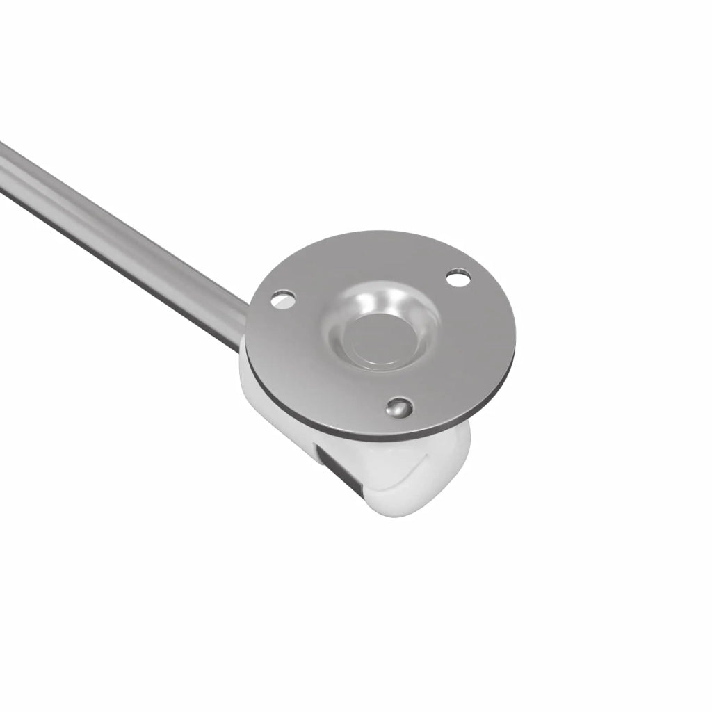 Molla Gas Idraulica 12 pz Argento 280 x 17 x 16 mm PP e Ferro CFW1838388