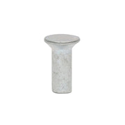 Rivetto in acciaio pieno 16,5x5,8, diametro testa 10,4mm