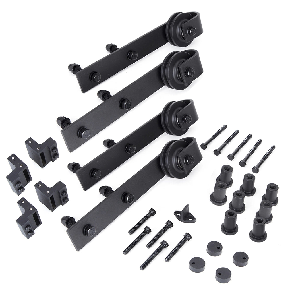 Kit 2 Ante Scorrevoli Larghezza Meno di 0,65 MT Cap. 150Kg