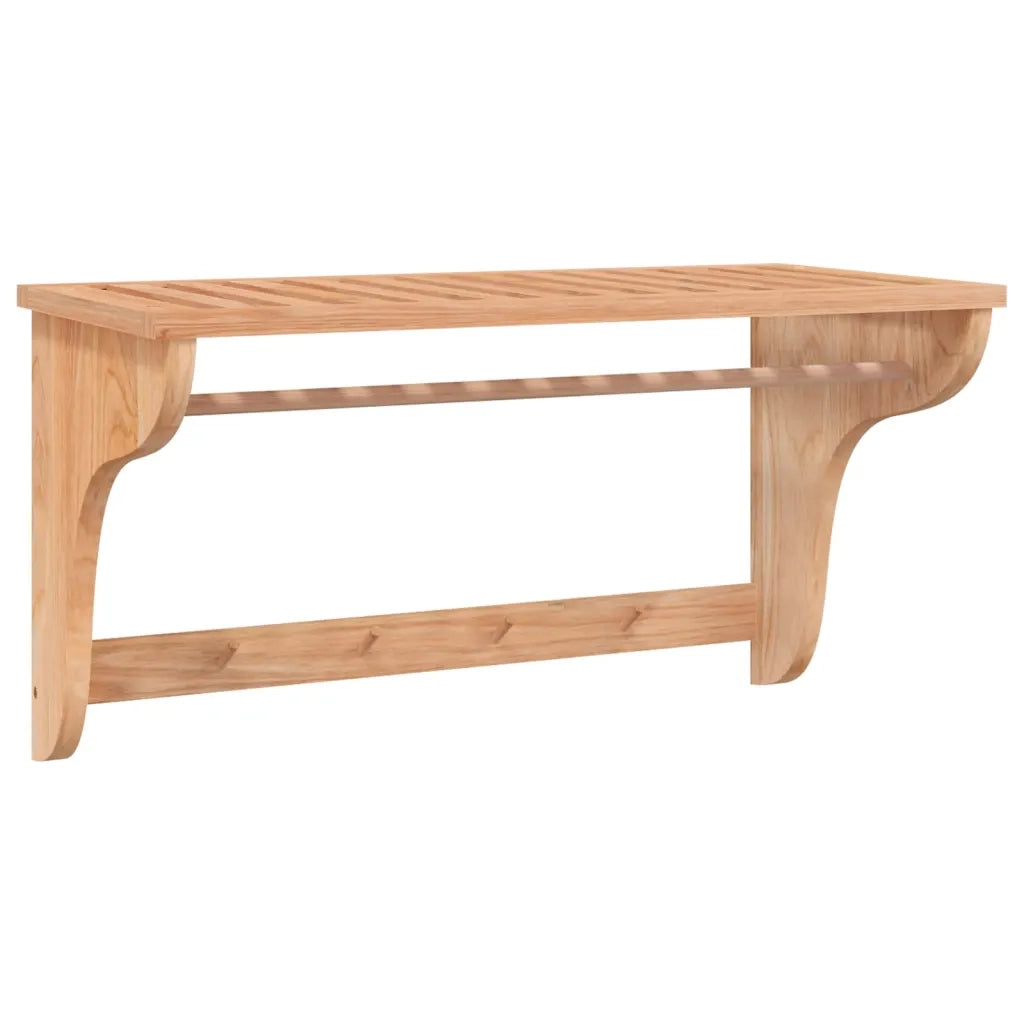 Portasciugamani 60x30x35 cm in Legno Massello di Nocecod mxl 104386