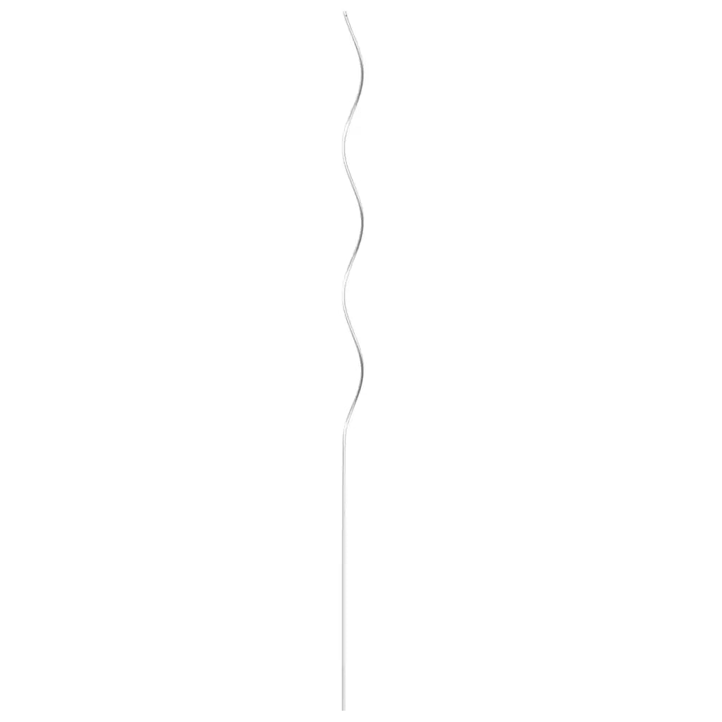 5 pz Supporti a Spirale per Piante 110 cm in Acciaio Zincato 142418