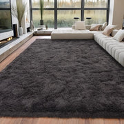 Tapijt Antracite 200x300, Tapijt con Fili di Alta Qualità, Tapijt Pluizioso per Soggiorno, Tapijt con Fili Lunghi, Tapijt con Fili di Alta Qualità Antiscivolo, Tapijten Extra Grandi per Camera da Letto, Camera da Bambini