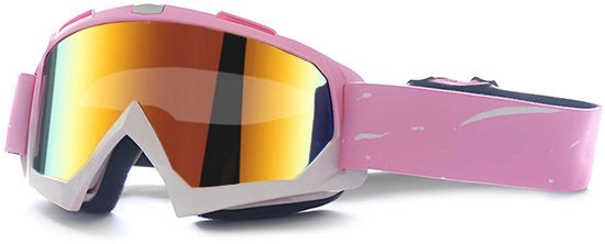Goggles per Sci e Snowboard per Donna - Protezione UV 400 - OTG - Visiera Sopra gli Occhiali - Protezione da Neve - Universale
