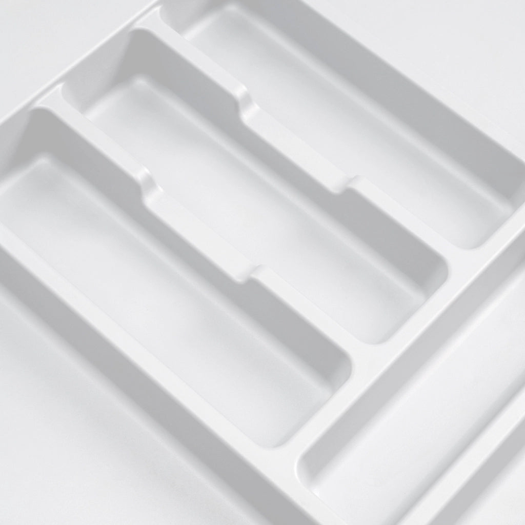 Portaposate Optima Vertex/Concept 500mm (Spalle 16mm) M 800 Plastica Bianca Tecnoplastica Emuca