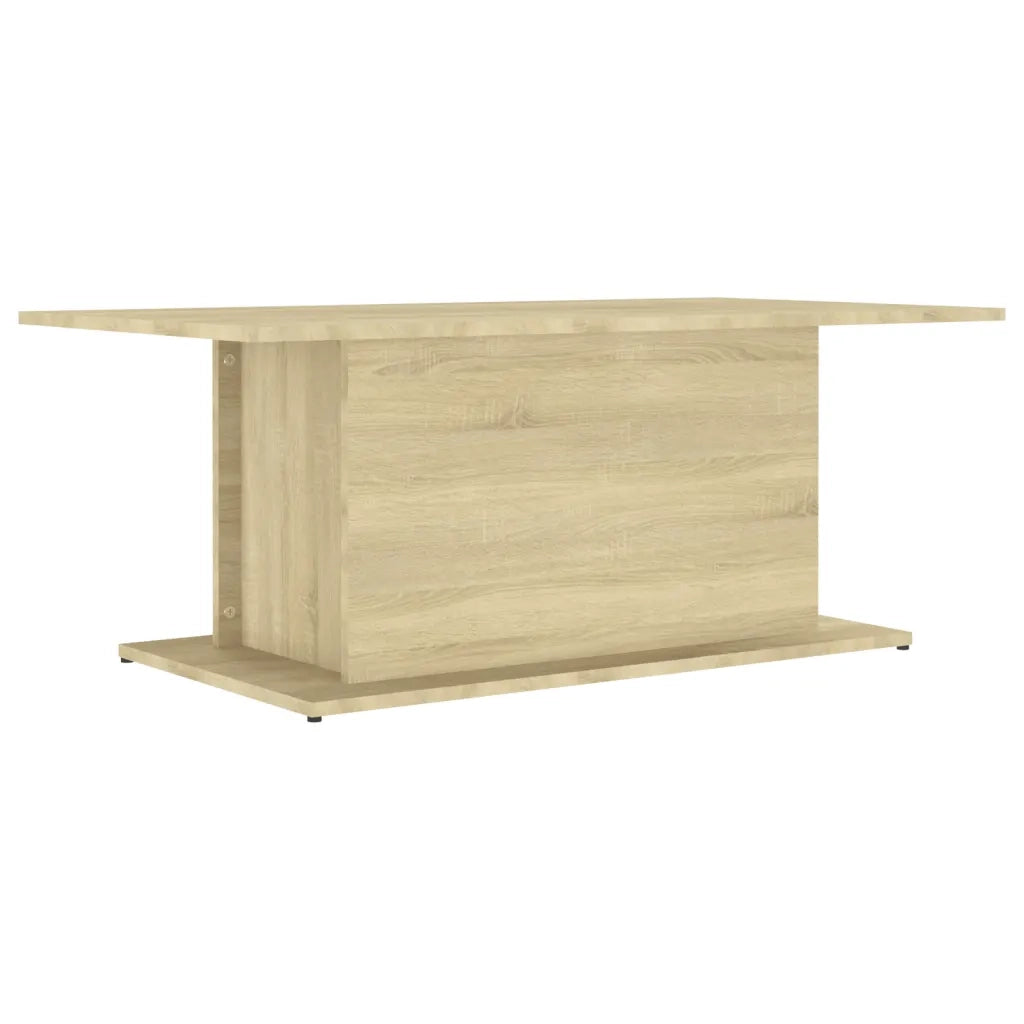 Tavolino da Salotto Rovere Sonoma 102x55,5x40 cm in Truciolato cod mxl 24592