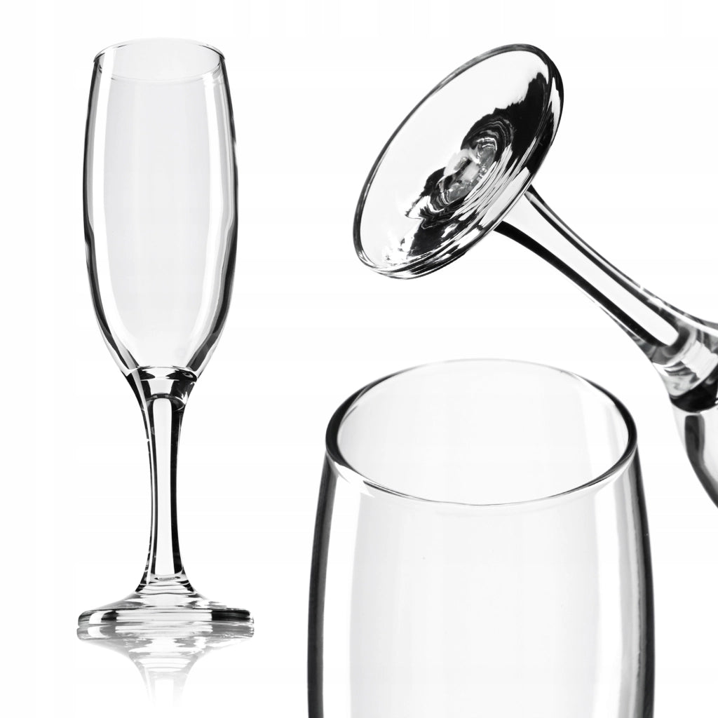 Set di 6 bicchieri da champagne/prosecco KADAX da 220 ml