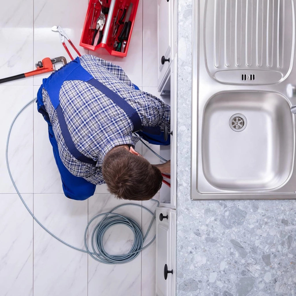 MOLLA STURALAVANDINO STURA TUBI A SPIRALE PER SCARICO FOGNE WC BAGNO ODORI 5 MT