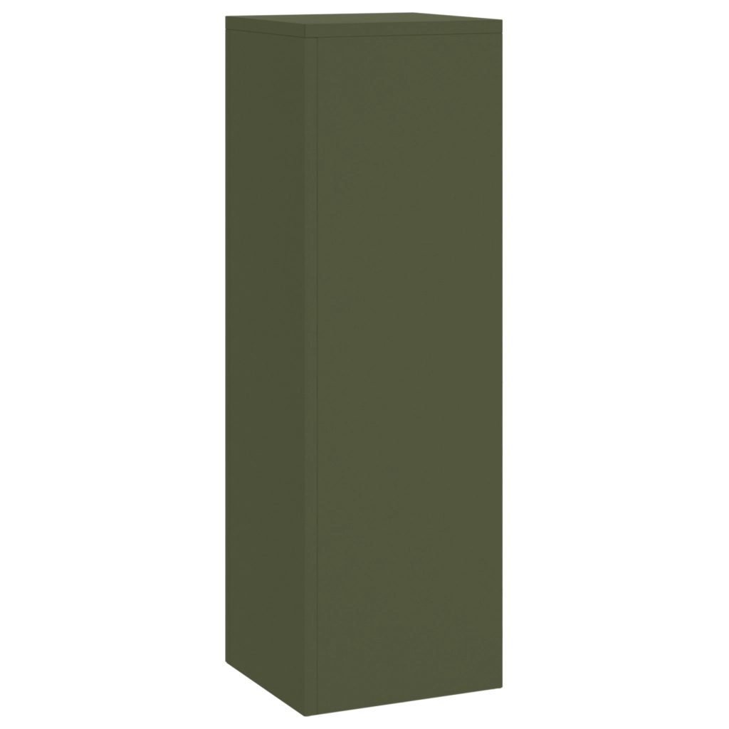 Supporti per Piante da Esterno 3 pcs Verde Oliva Acciaio