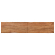 Panca-Sgabello 160 cm in Legno Massello di Acacia e Acciaio