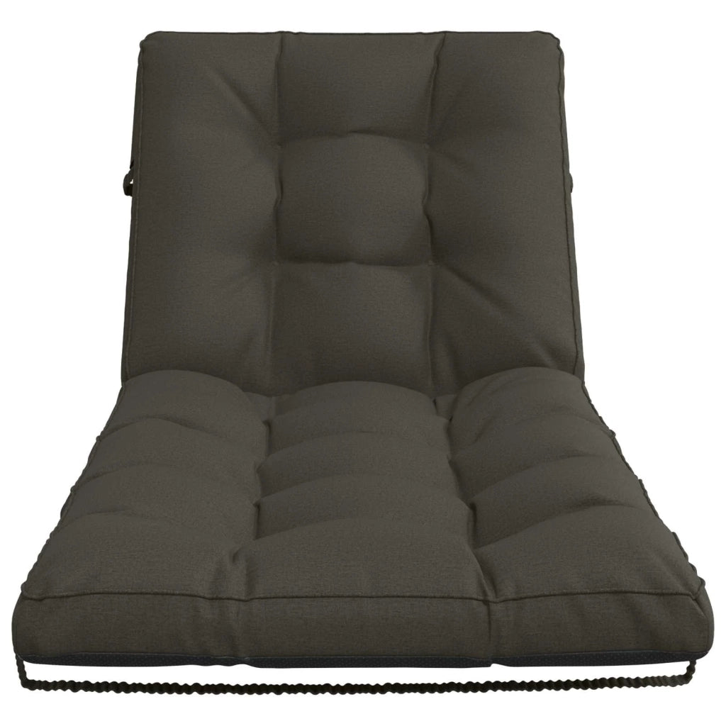 Cuscino per Lettino VIANEN 100% Poliestere Antracite 953863