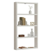 Cervasca, Mensola 4 Ripiani, 43x9x80h cm Bianco
