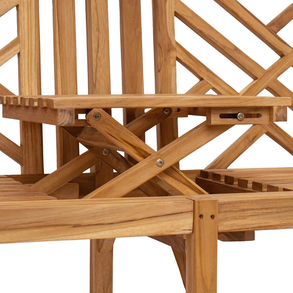 Panchina da Giardino | Panca da Giardino 150 x 60 x 90 cm Legno di teak solido