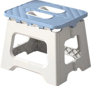 Scaffalete Ripiegabile per Adulti - 9 Pollici Scaffalete Ripiegabile con Maniglia Portatile (Blu)