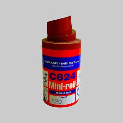 CARTA ABRASIVA 'C824' 5 MT mm 115x5 mt - grana 150 - NASTROFLEX