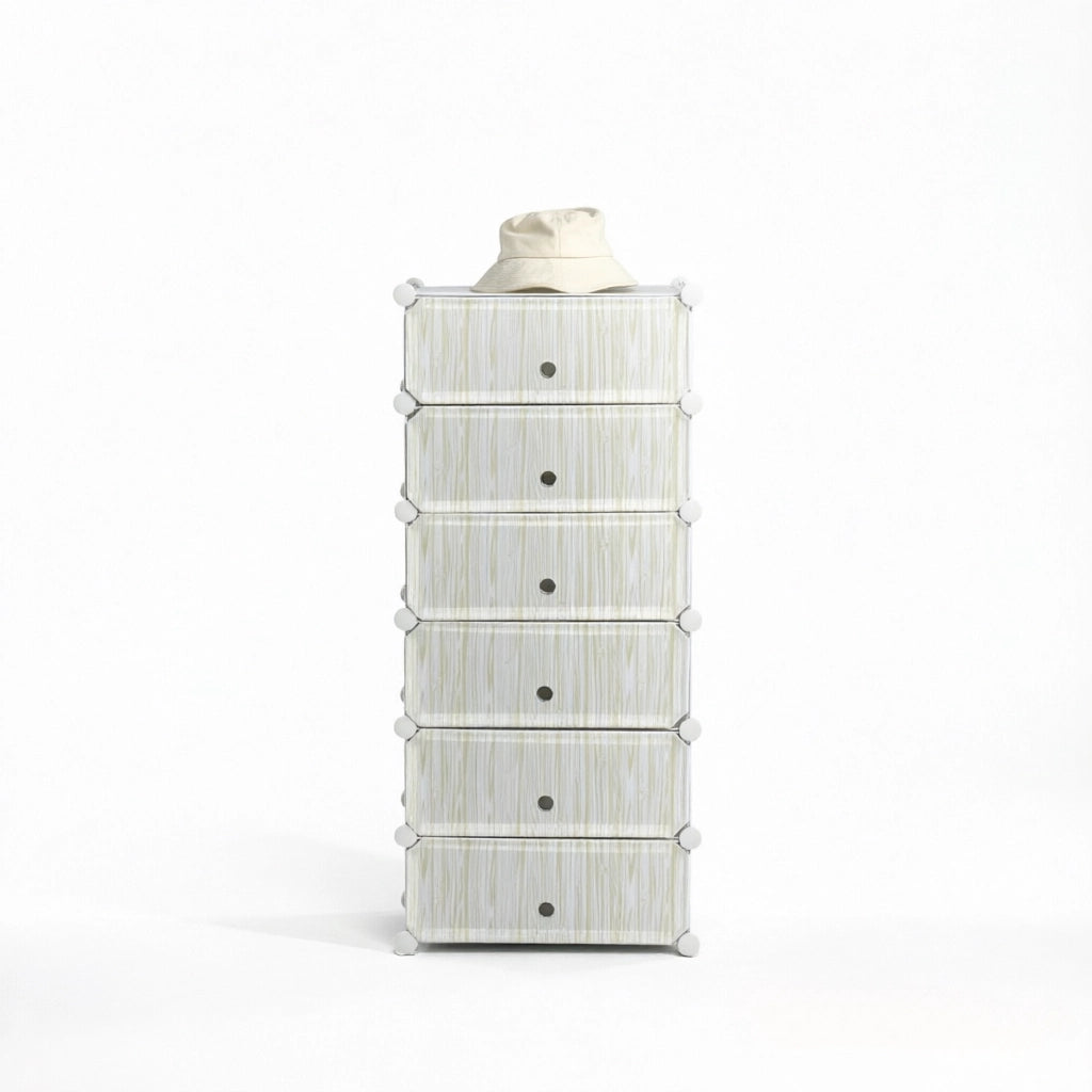 Mobile contenitore impilabile, versatile torre portaoggetti, scaffale componibile creativo