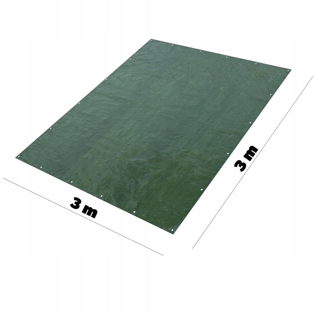 Telone KADAX spesso, antigelo, impermeabile, rinforzato, 3x3 m, 90 g, resistente.