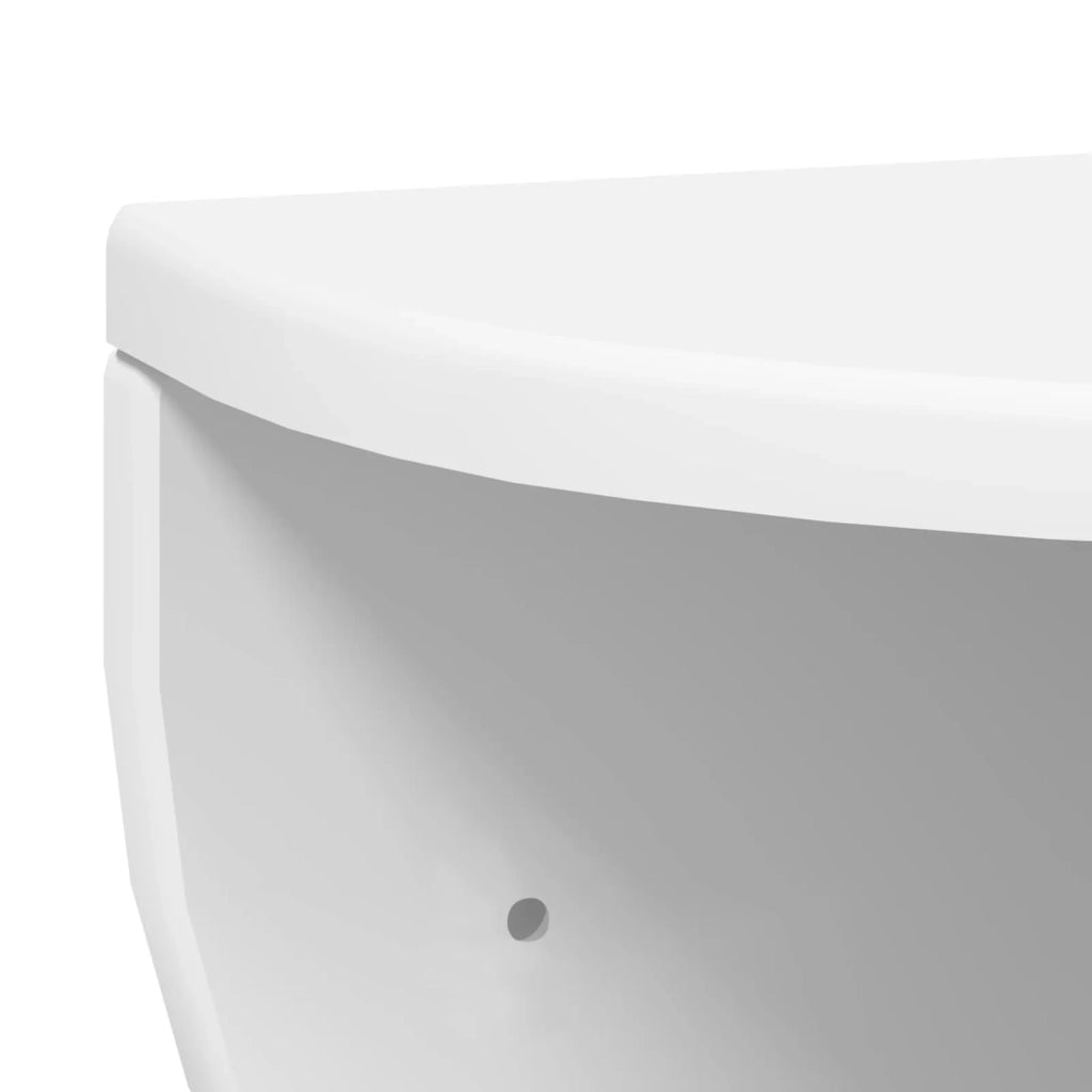 Scaffale da parete Bianco 38 x 19 x 19 cm Legno multistrato 891408