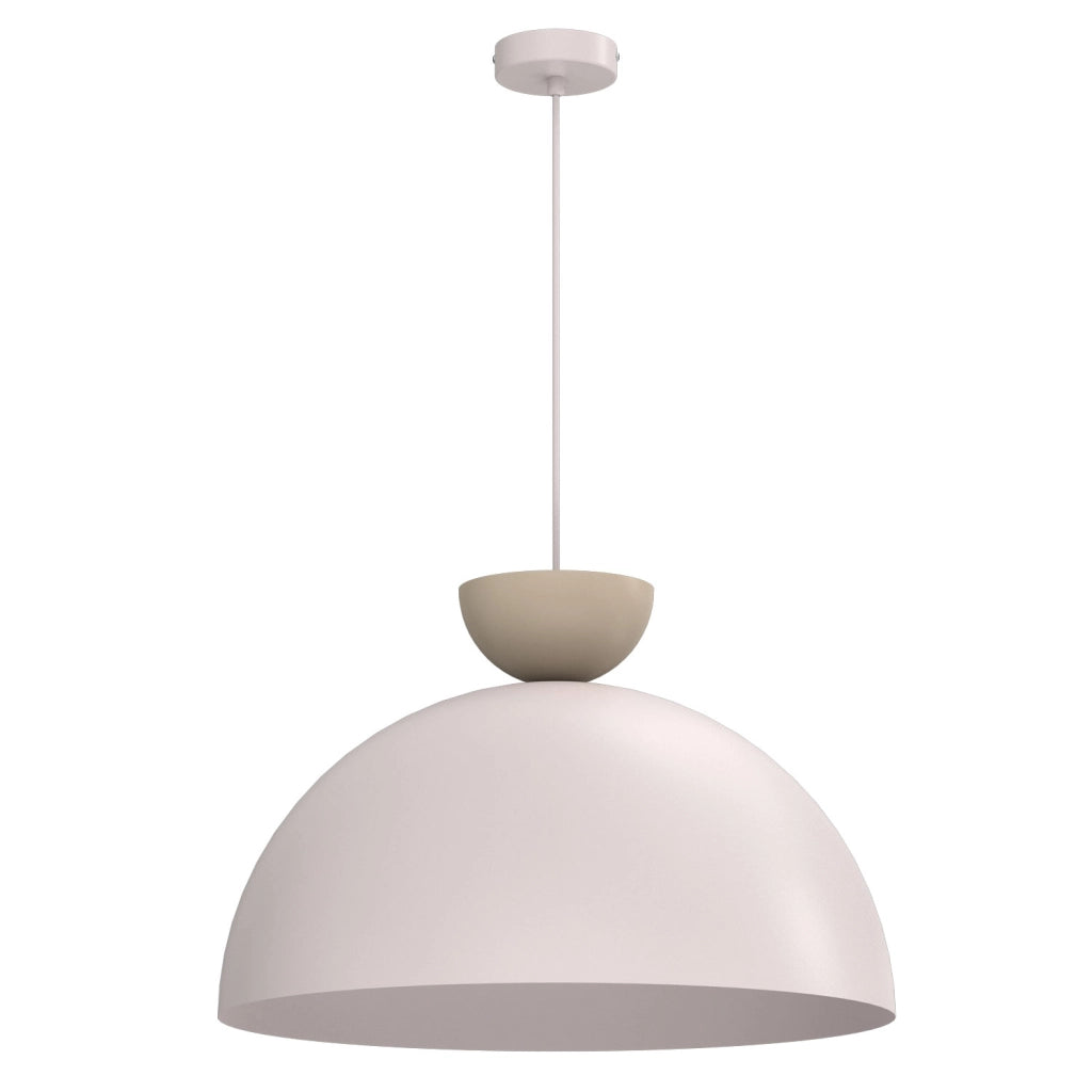 Lampada a sospensione Nevis 50 cm 1xE27 beige Luminex