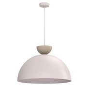 Lampada a sospensione Nevis 50 cm 1xE27 beige Luminex