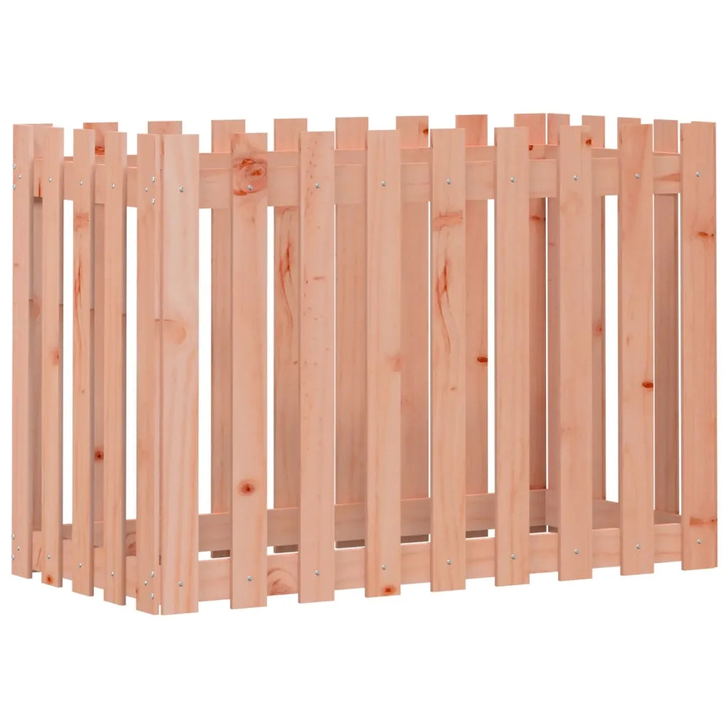 Fioriera Rialzata Giardino Recinzione 100x50x70cm Legno Douglas 832485