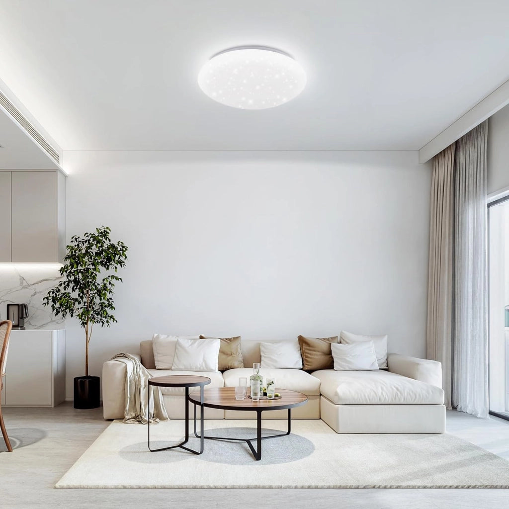 ZMH Lampada da soffitto plafoniera LED design stellato 12W per camera letto
