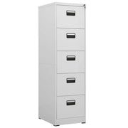 Armadio Classificatore Grigio Chiaro 46x62x164 cm in Acciaio cod mxl 68479