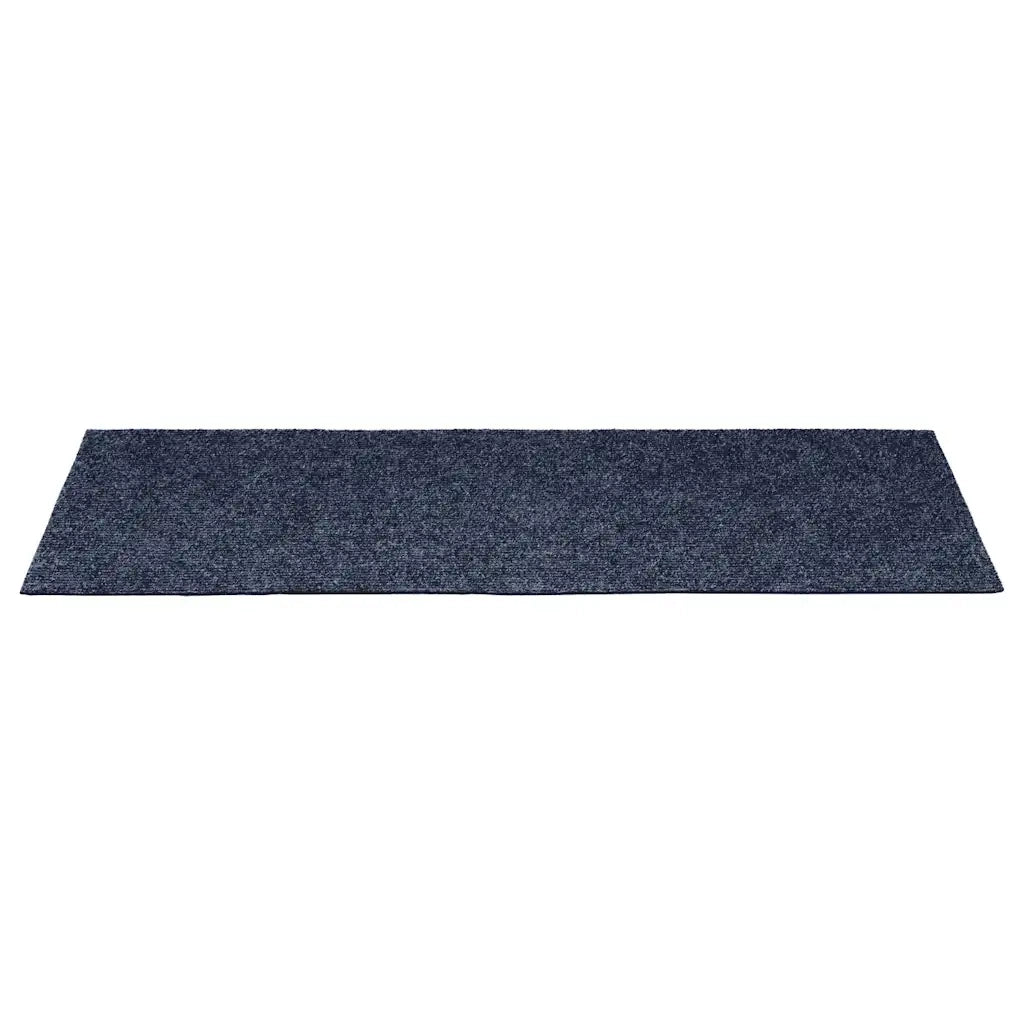 Tappetini per scale autoadesivi 30 pz 60x25 cm Grigio Blu Rettangolari 3365708