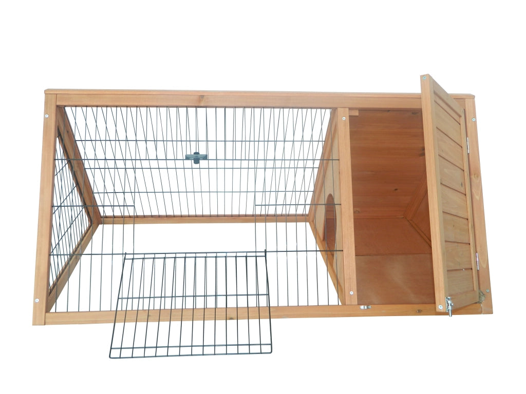Recinto per animali esterno in legno massello di pino ¨C Minimal ¨C 116x62x52 cm