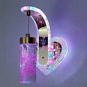 Lampada da Parete a 3 Colori LED Effetto Luce Calda, 16 cm di Larghezza, 24 cm di Altezza, con Effetto di Luce Calda per Ambiente di Creazione, Camera da Letto, Camera da Bambini