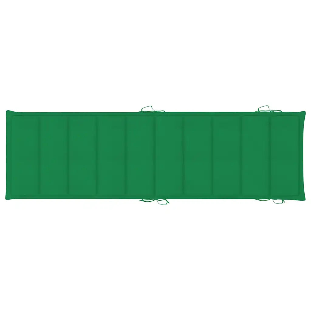 Lettini Prendisole 2 pz | Sdraio da giardino | Lettino da sole con Tavolo e Cuscini in Legno d'Acacia