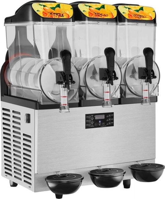Macchina per Slush - 36L - Crea Margarite - 1100W - RVS - Macchina per Frullati - Bevande Congelate