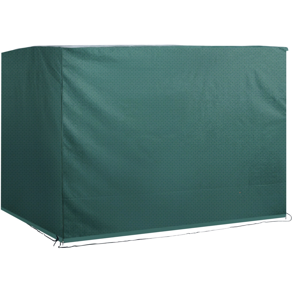 Telo copertura verde scuro impermeabile 215 x 155 x 150 cm