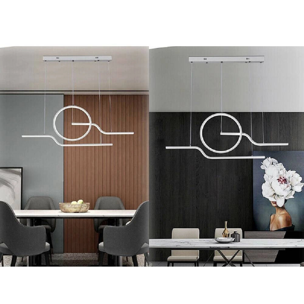Trade Shop - Lampadario Led 32watt Lampada Stile Contemporaneo Moderno Luce 6500k 4000k A44-b -