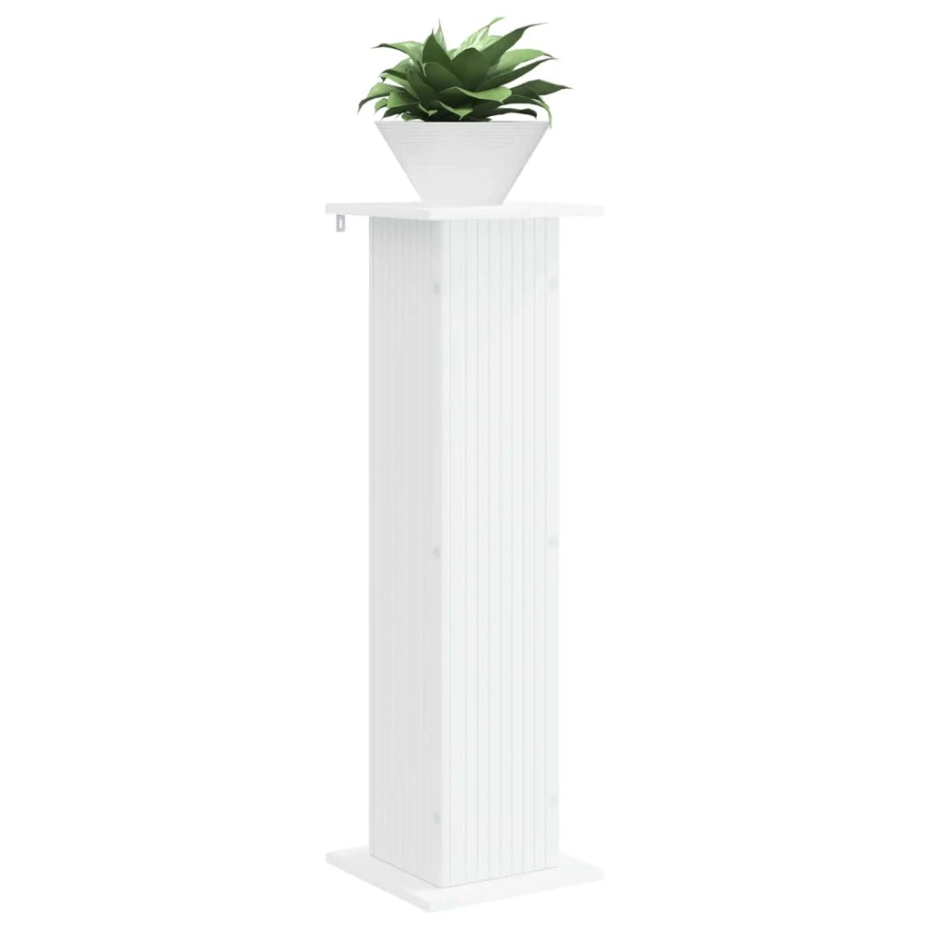 Supporto per piante 2 pcs Bianco 30,5 x 30 x 100,5 cm