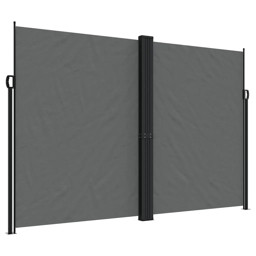 Tenda da Sole Laterale Retrattile Antracite 220x1000 cm 4004778