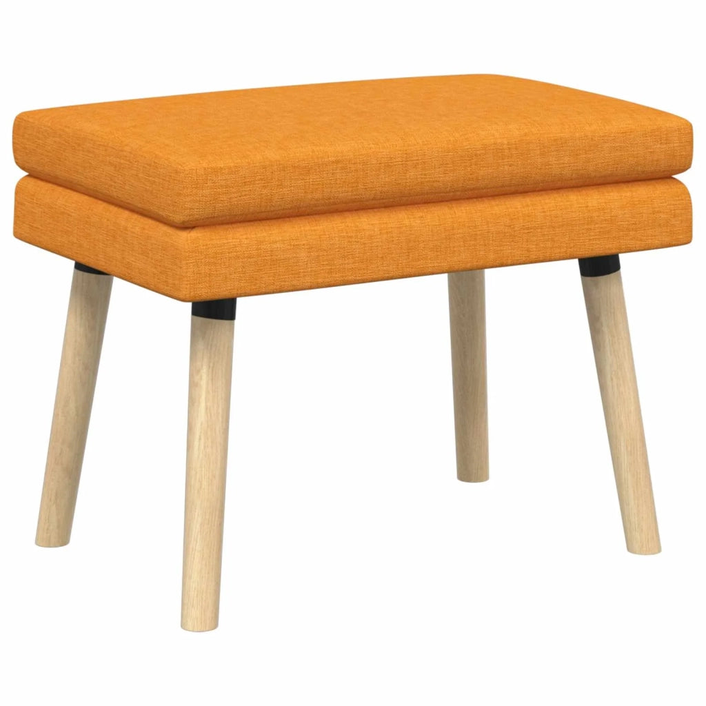 Panchina a doppio strato Giallo Scuro 60 x 40 x 46 cm Tessuto 42038426