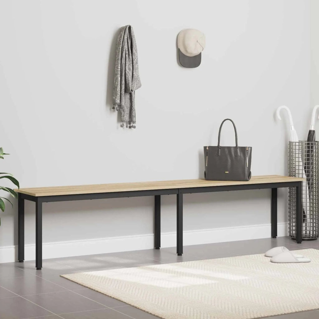 panchina Sonoma 200 x 35 x 45 cm Legno multistrato 892609