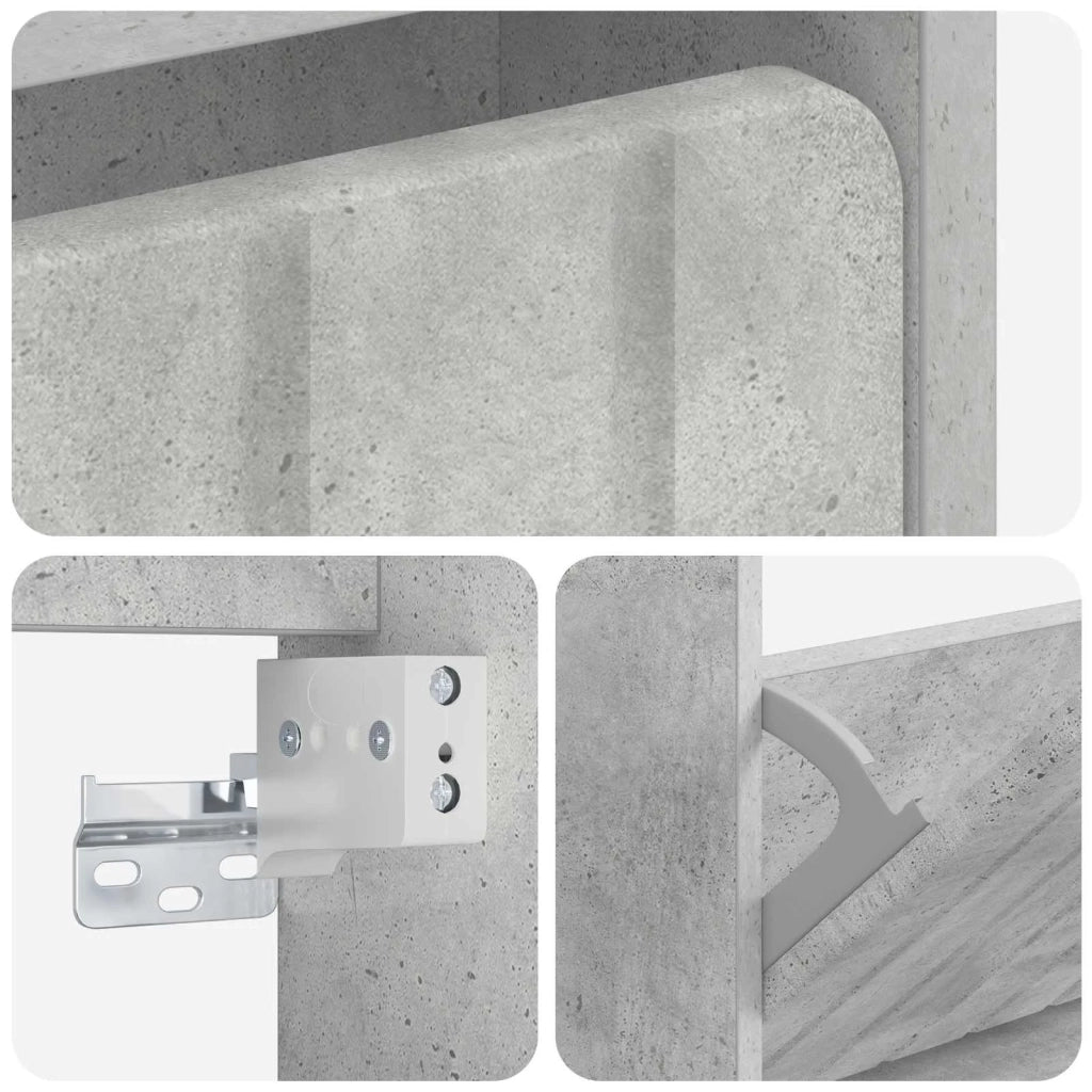 Mobiletto per Scarpe da Muro ZWOLLE 71 x 17 x 43 cm 896408