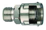 RACCORDO FILETTATO PER COMPRESSORI DADO FRESATO 1/4M (bl 2 pz.)