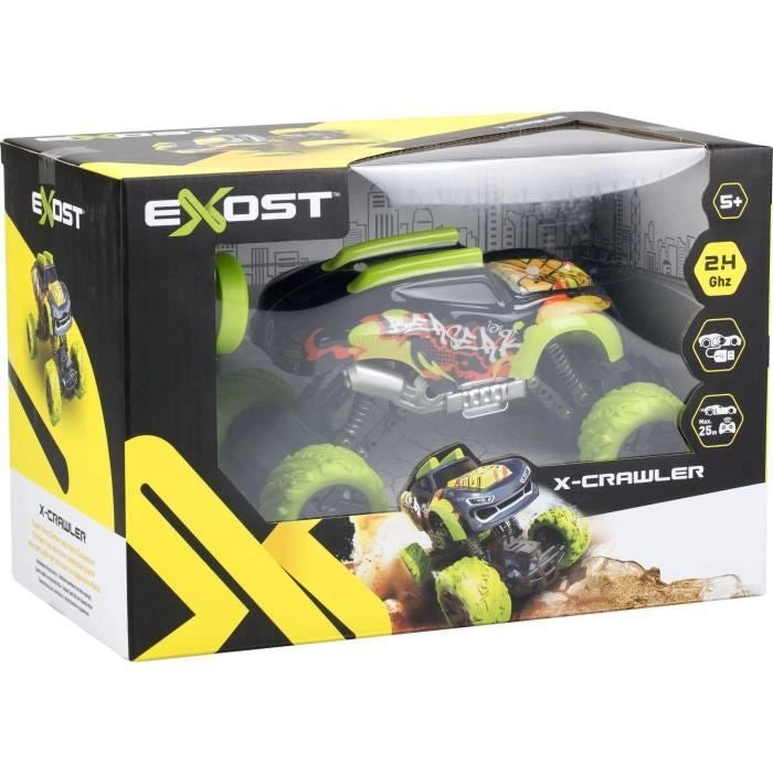 EXOST X-CRAWLER - Auto 4x4 telecomandata - All-terrain - Formato con sospensioni anteriori e posteriori - A partire dai 5 anni